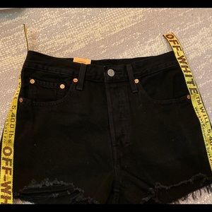 Never been worn custom Levi’s shorts